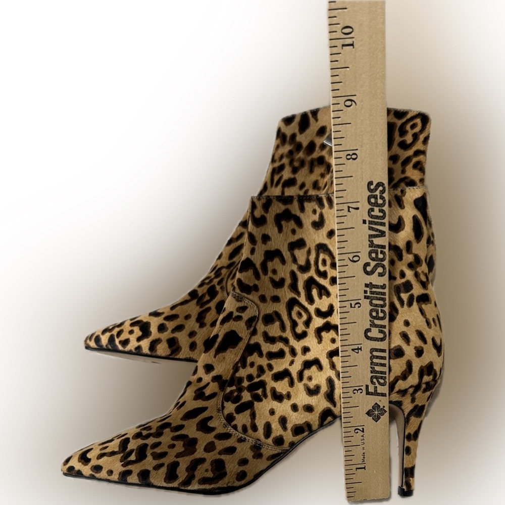 Halogen Ashlee Leopard Print Booties (Genuine Calf Hair)-Size 8 - Picture 10 of 10